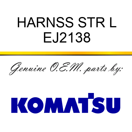 HARNSS STR L EJ2138
