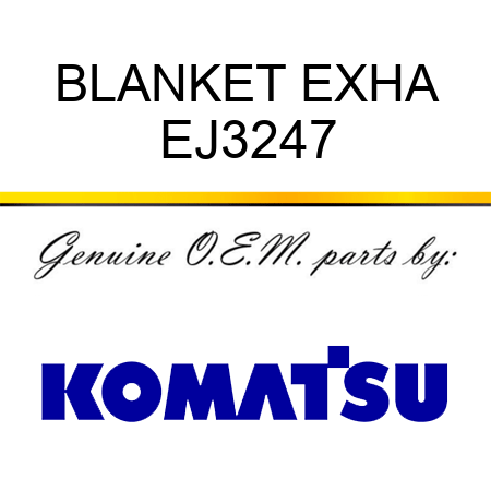 BLANKET EXHA EJ3247