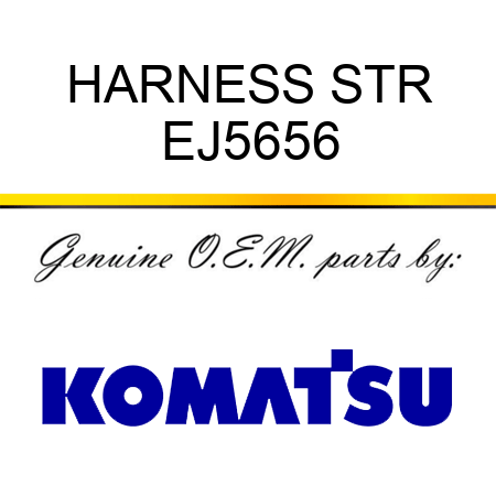 HARNESS STR EJ5656