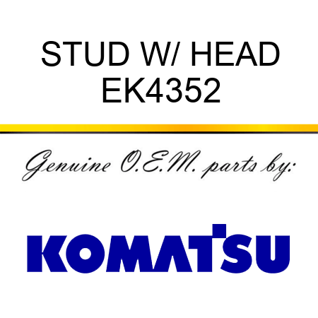 STUD W/ HEAD EK4352