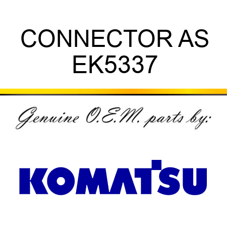 CONNECTOR AS EK5337