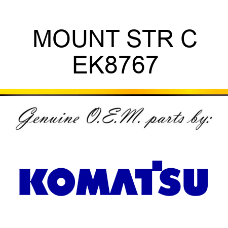 MOUNT STR, C EK8767