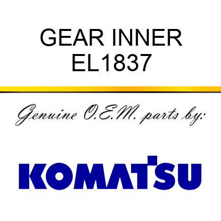 GEAR INNER EL1837