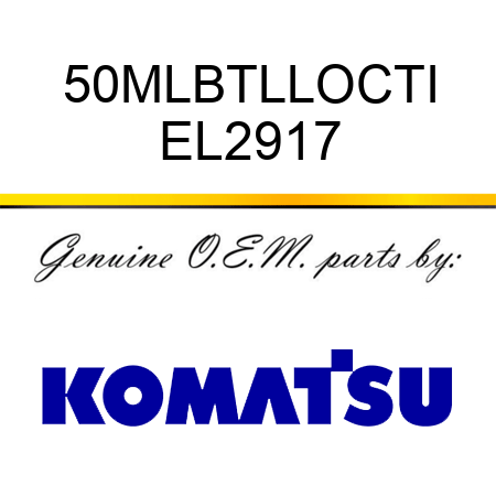 50MLBTLLOCTI EL2917