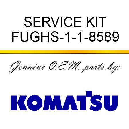 SERVICE KIT FUGHS-1-1-8589