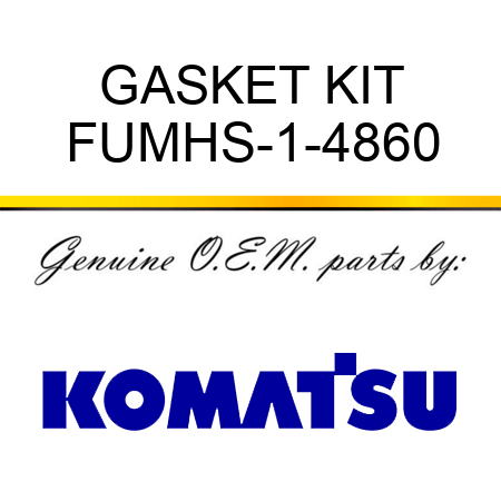 GASKET KIT FUMHS-1-4860