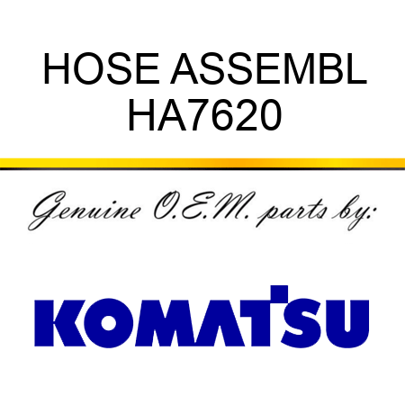 HOSE ASSEMBL HA7620