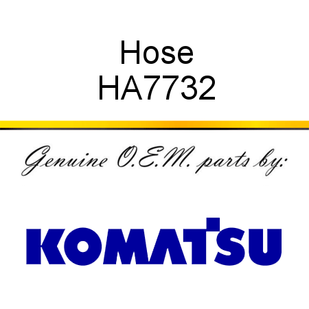 Hose HA7732