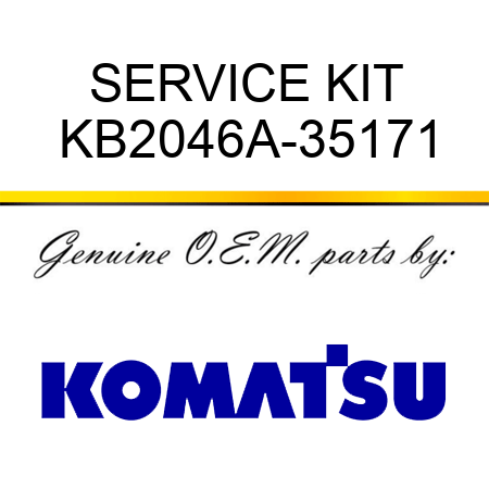 SERVICE KIT KB2046A-35171