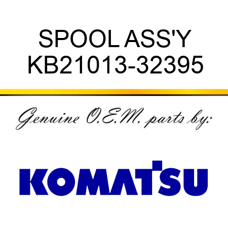 SPOOL ASS'Y KB21013-32395