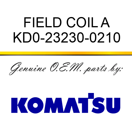 FIELD COIL A KD0-23230-0210