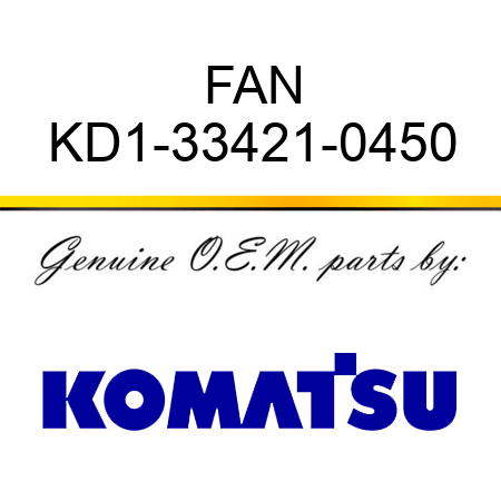 FAN KD1-33421-0450
