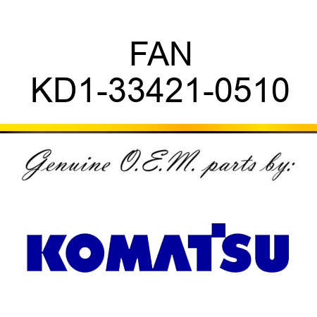 FAN KD1-33421-0510