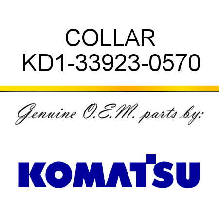 COLLAR KD1-33923-0570