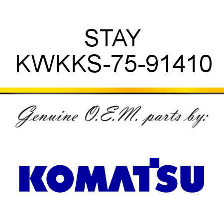 STAY KWKKS-75-91410