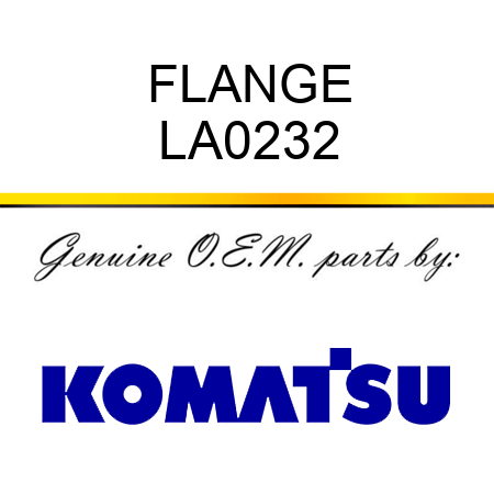 FLANGE LA0232
