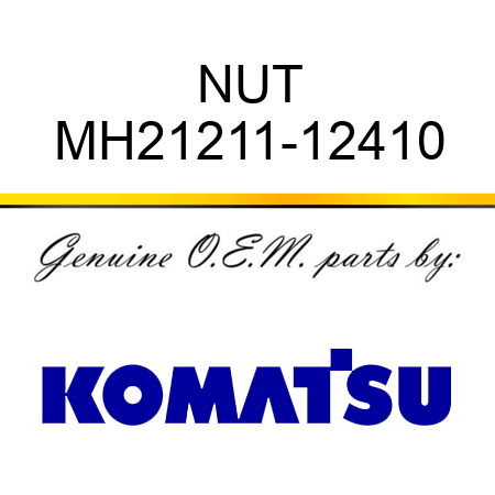 NUT MH21211-12410