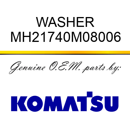 WASHER MH21740M08006