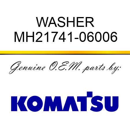 WASHER MH21741-06006