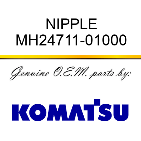 NIPPLE MH24711-01000