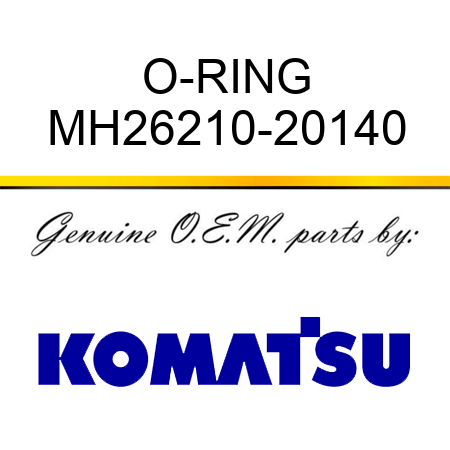 O-RING MH26210-20140