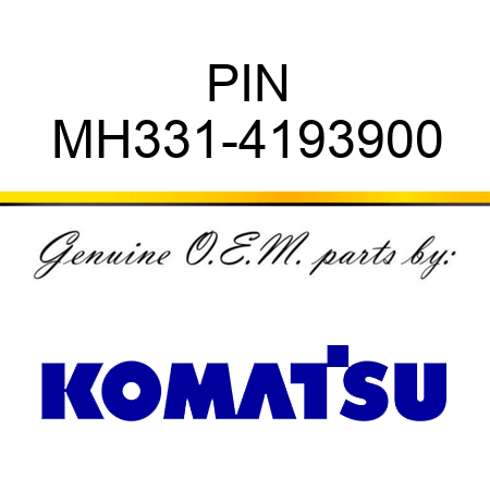 PIN MH331-4193900