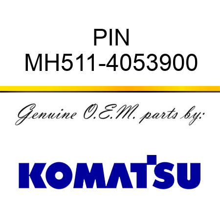 PIN MH511-4053900