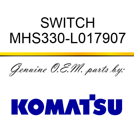 SWITCH MHS330-L017907