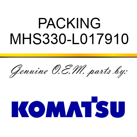 PACKING MHS330-L017910