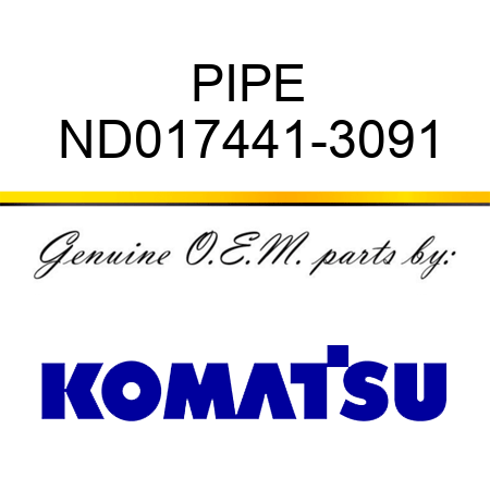 PIPE ND017441-3091