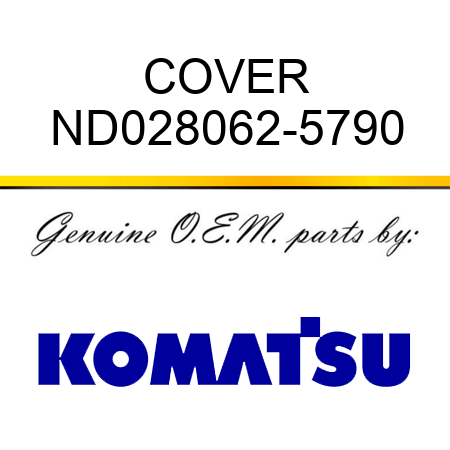 COVER ND028062-5790