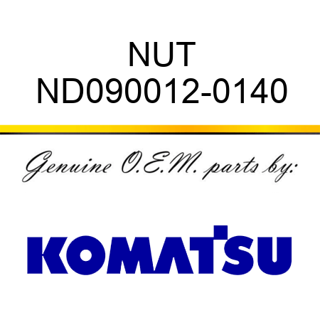 NUT ND090012-0140