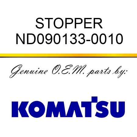STOPPER ND090133-0010