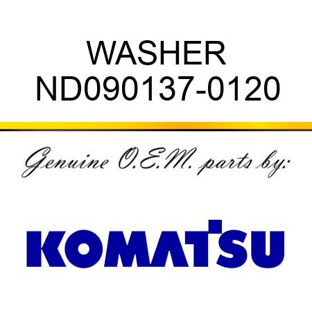 WASHER ND090137-0120