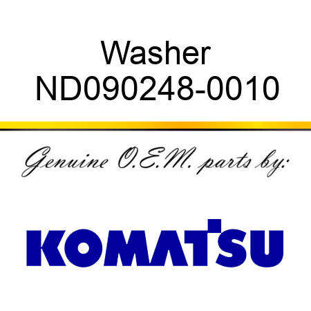 Washer ND090248-0010