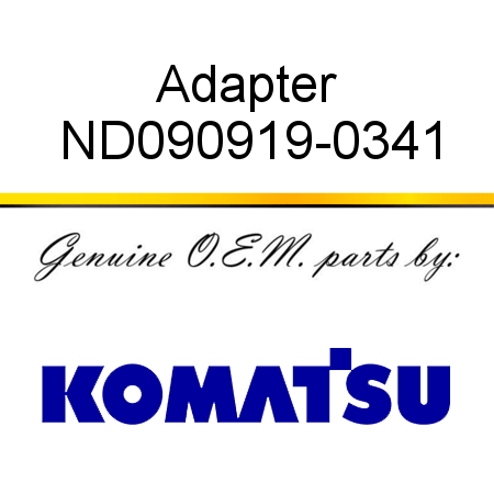 Adapter ND090919-0341