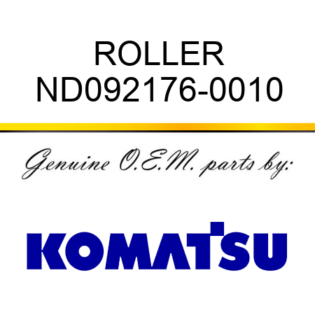 ROLLER ND092176-0010