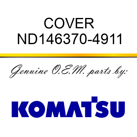 COVER ND146370-4911