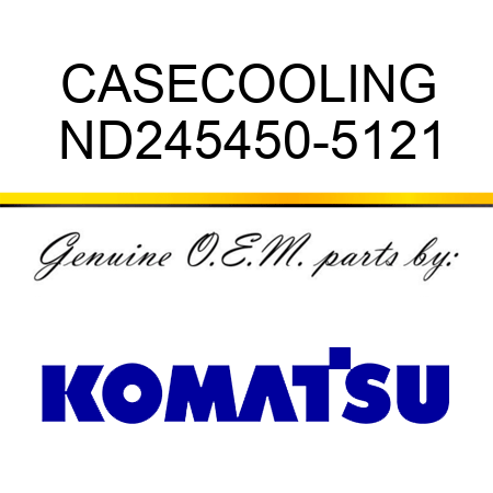 CASE,COOLING ND245450-5121