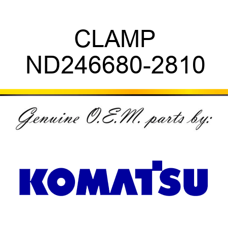 CLAMP ND246680-2810