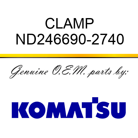 CLAMP ND246690-2740