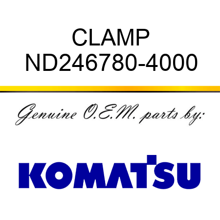 CLAMP ND246780-4000