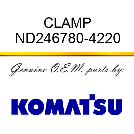 CLAMP ND246780-4220