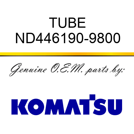 TUBE ND446190-9800