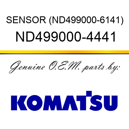 SENSOR (ND499000-6141) ND499000-4441