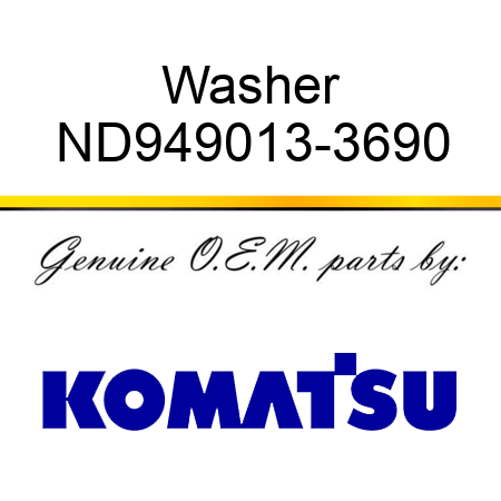 Washer ND949013-3690