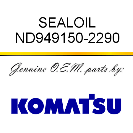 SEAL,OIL ND949150-2290