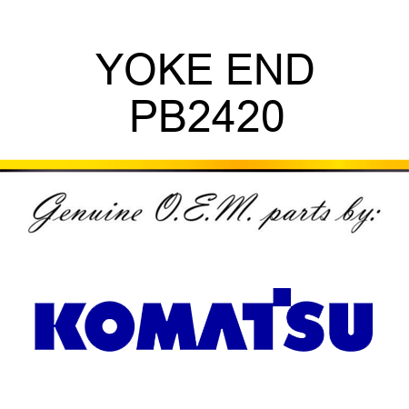 YOKE END PB2420