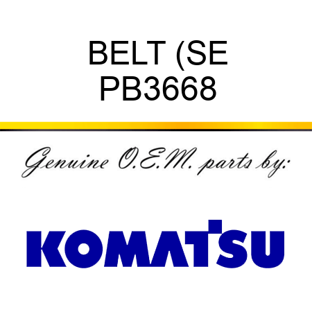 BELT (SE PB3668