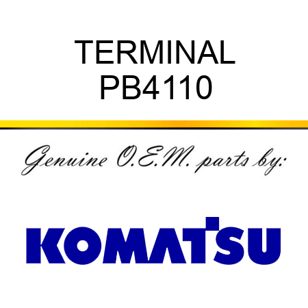 TERMINAL PB4110